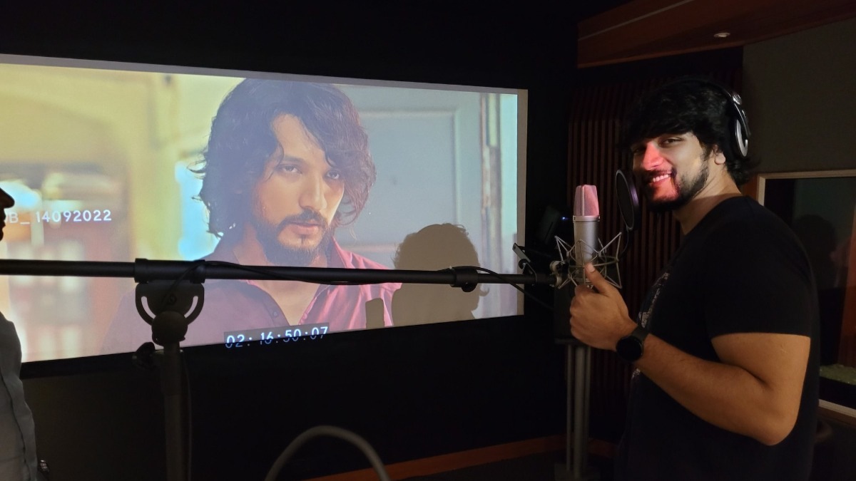 Gautham Karthik dubs for his portions in Silambarasan's Pathu Thala