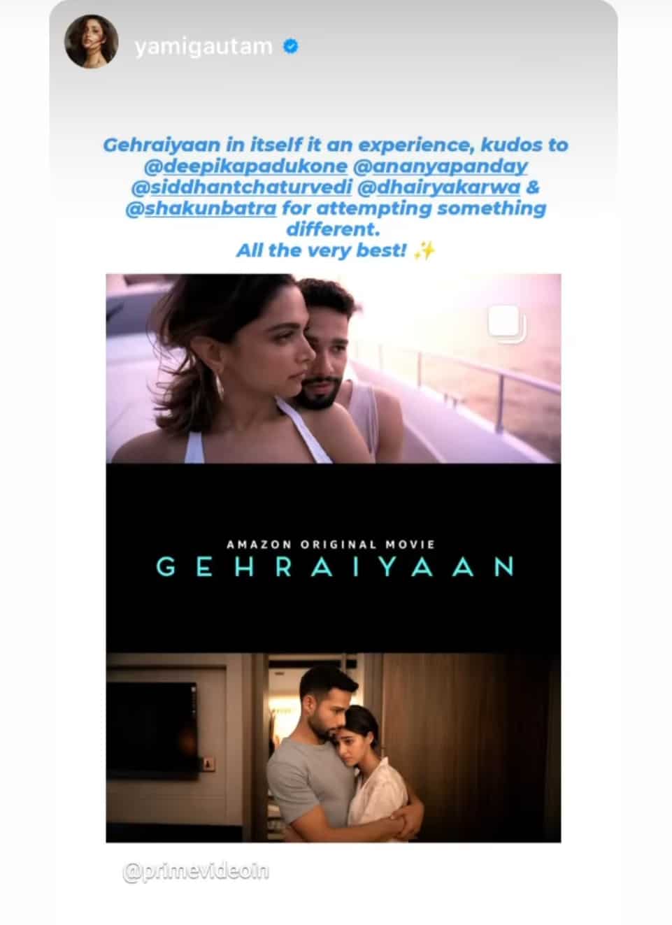 Review gehraiyaan Gehraiyaan Review: