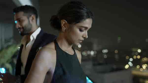 Deepika Padukone in a still from Gehraiyaan