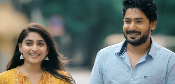 Nishvika Naidu and Prajwal Devaraj in Gentleman