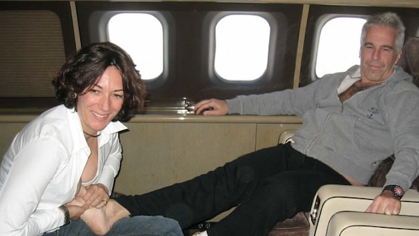 Ghislaine Maxwell and Jeffrey Epstein