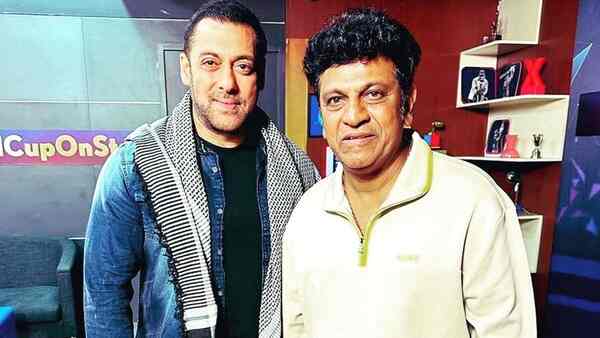 Ghost meets Tiger: Shivarajkumar and Salman Khan discuss movies in Mumbai