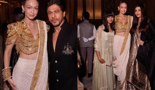 When Gigi Hadid shared a frame with Shah Rukh Khan and Aishwarya Rai Bachchan