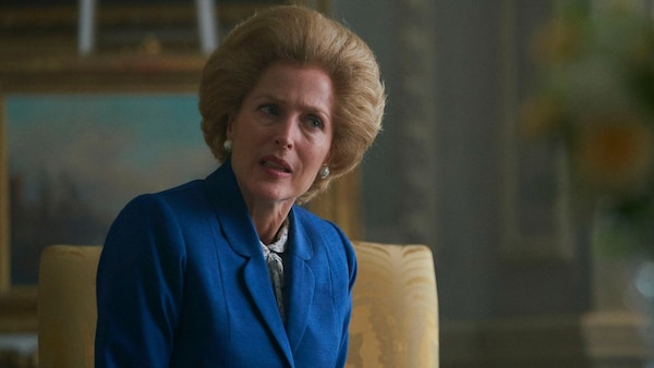 Gillian Anderson played Margaret Thatcher in Season 4 of The Crown