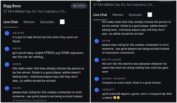 Gizele gets support online for her performance in BBMS7