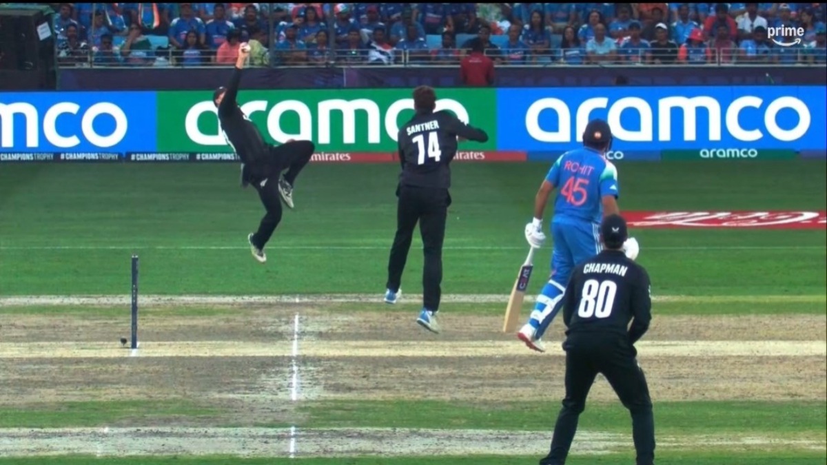 ICC Champions Trophy final: Glenn Phillips grabs stunner to send back Shubman Gill, watch