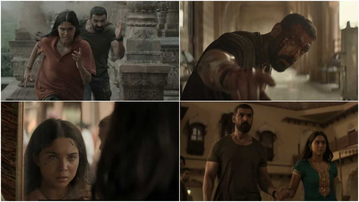 Vedaa trailer review: John Abraham, Sharvari Wagh promise to take us on a thrilling ride packed with punches and dialogues