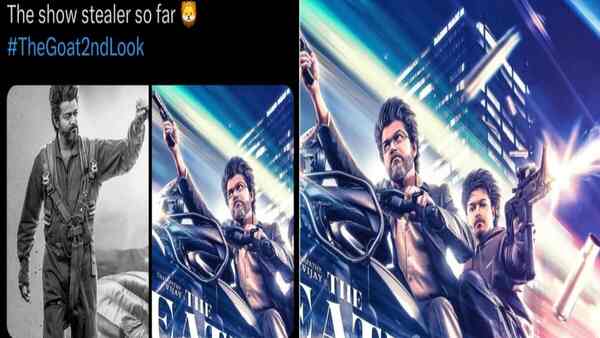 The Greatest Of All Time second look X reactions - Netizens are ‘in love with Thalapathy Vijay’s show stealer’ poster