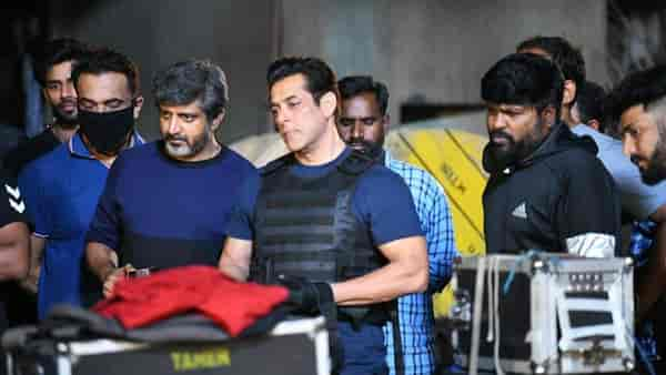 Godfather: Salman Khan seen wearing bulletproof jacket in sets of Chiranjeevi’s action drama