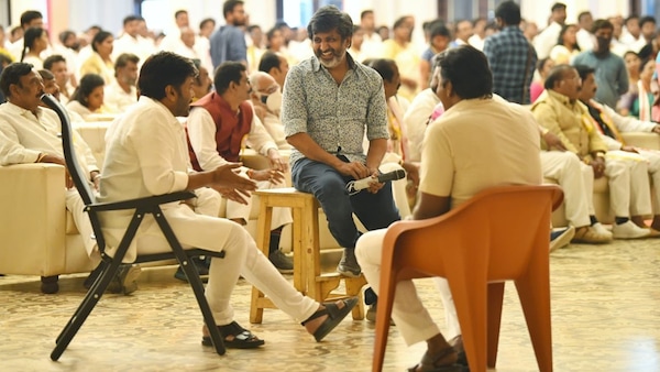 Chiranjeevi returns to work after COVID recovery, shares photos from the sets of Godfather