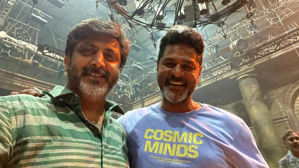 Godfather: Mohan Raja shares picture with Prabhu Deva from the sets of the Chiranjeevi-starrer