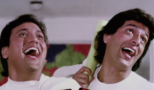 Govinda and Chunky Panday