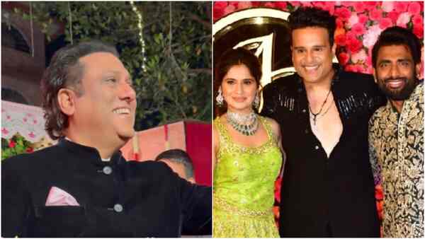 Govinda ends his longstanding feud with Krushna Abhishek, attends niece Arti Singh's wedding