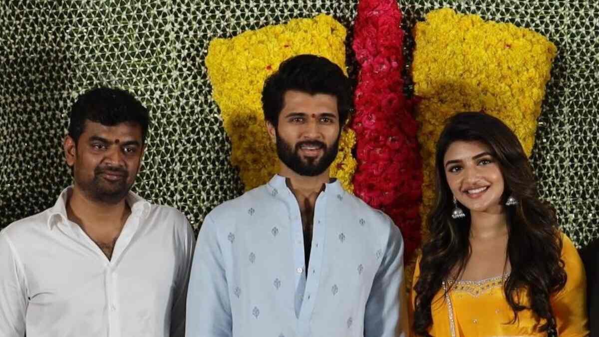 Vijay Deverakonda’s next with Jersey maker Gowtam Tinnanuri, VD 12, takes off; Sreeleela comes on board