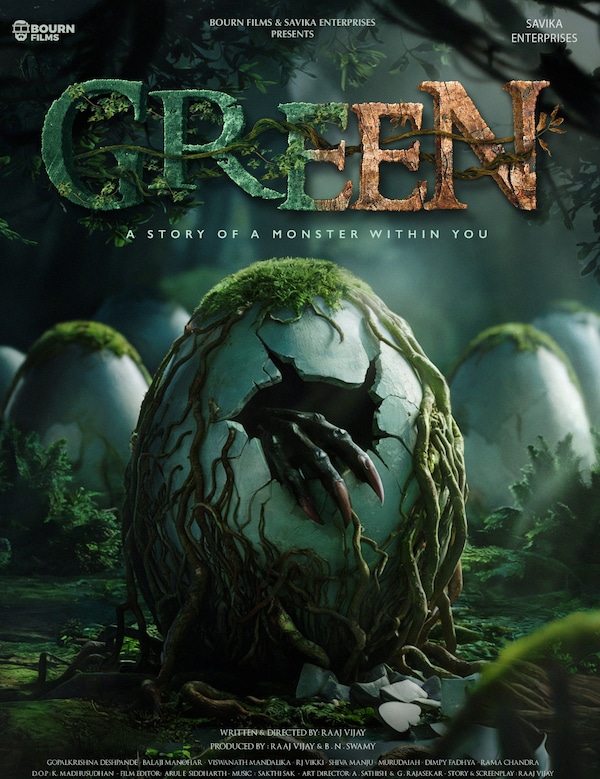 The announcement poster of Green