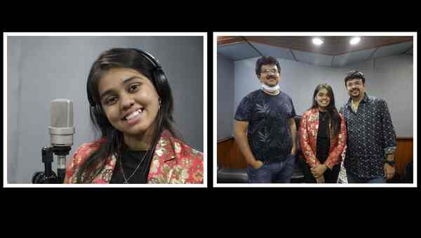 Indian Idol Telugu sensation Shanmukha Priya croons for a song in Raj Madiraju's Grey