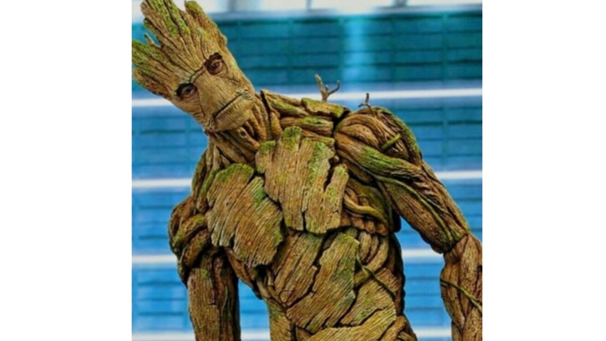 What is the name of this character voiced by Vin Diesel in a famed superhero franchise?							