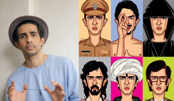 Gulshan Devaiah commissions an artist's work who wanted to pay a tribute to his iconic characters