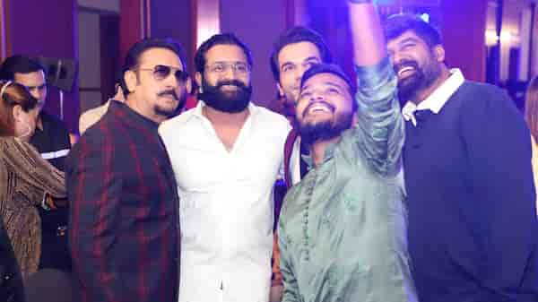 Gulshan Grover, Rishab Shetty, Rajkummar Rao, Basil Joseph and Joju George at OTTplay Changemakers Awards