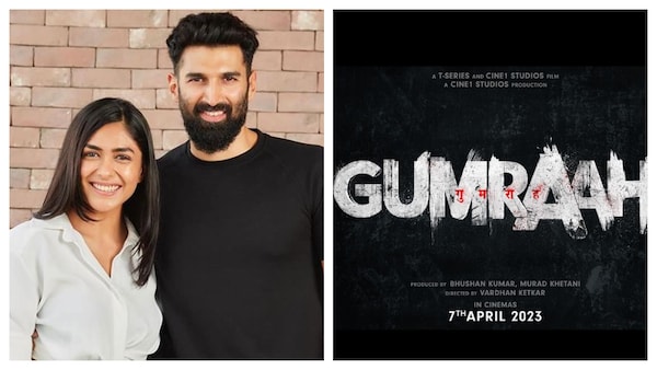 Aditya Roy Kapur and Mrunal Thakur starrer Gumraah gets a release date
