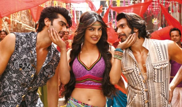 Still from Gunday song Tune Maari Entriyaan (Image via YouTube/Screengrab)
