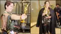 Oscar winner Guneet Monga brings the trophy to India; receives a warm welcome at the airport