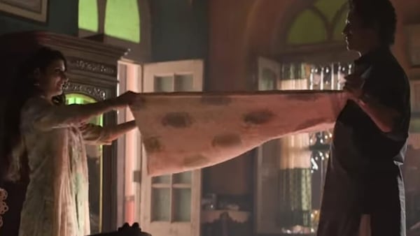 Still from Gustaakh Ishq