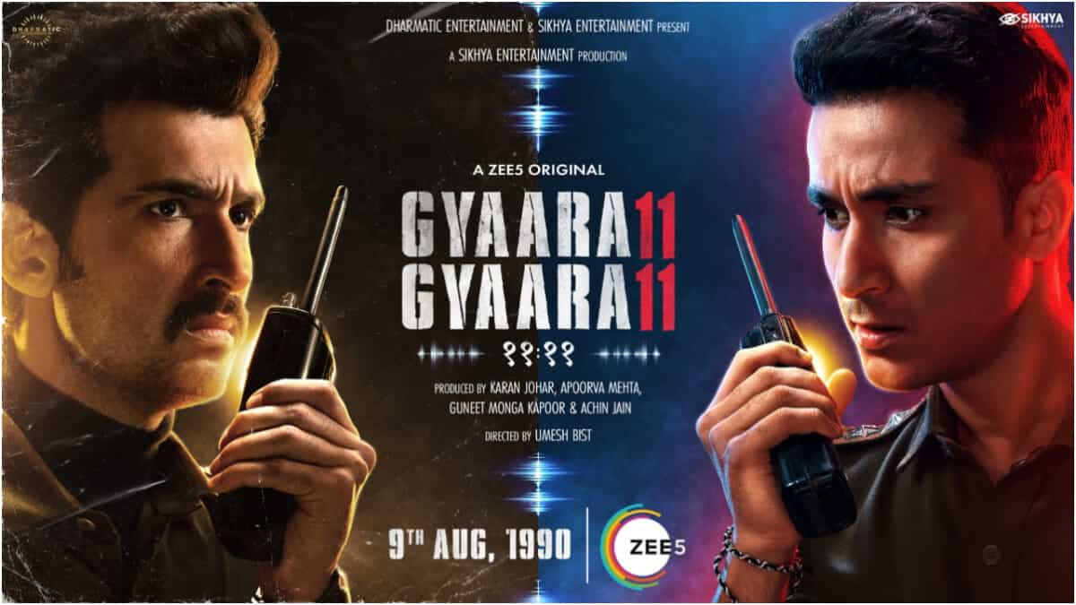 Karan Johar announces time-bending thrill ride with ‘Gyaarah Gyaarah’; First poster ft Dhairya Karwa and Raghav Juyal out!