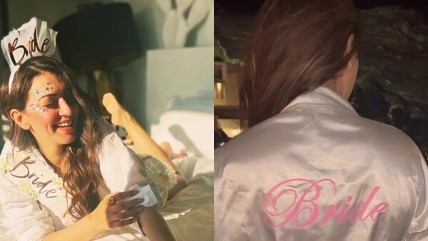 Bride-to-be Hansika rings in her bachelorette party in Greece; shares a fun video with friends