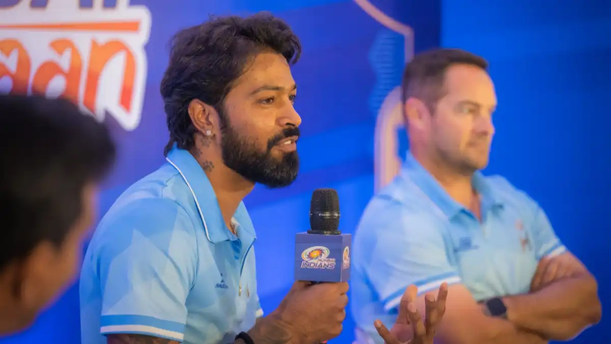 IPL 2024 - MI's 'amazing' welcome leaves captain Hardik Pandya feeling 'warm and emotional'