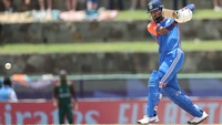 WATCH: Hardik Pandya gets dismissed in the unluckiest way vs Oman