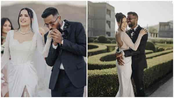 Hardik Pandya and Nataša Stanković renew their vows at their fairytale wedding; photos out