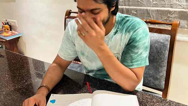 Harish Kalyan's adorable handwritten birthday note is winning hearts, here's why