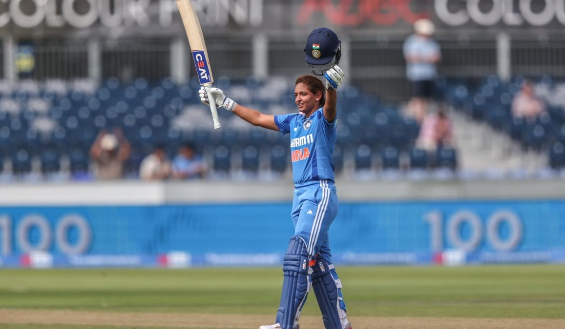 Harmanpreet Kaur achieves rare feat in 3rd ODI vs England Women