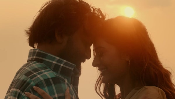 Dhananjaya and Payal Rajput in a still from Head Bush