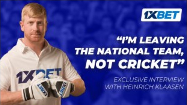 Exclusive interview with Heinrich Klaasen for 1xBet: I’m leaving the national team, not cricket