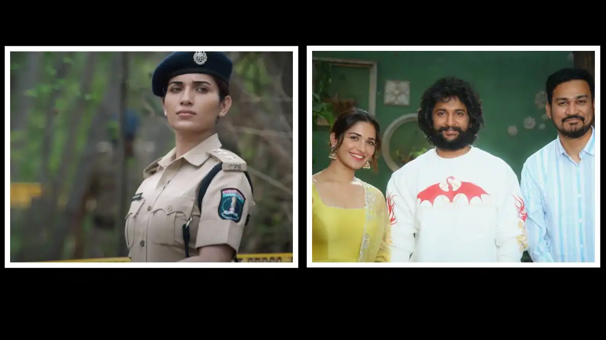 Ruhani Sharma turns a cop for Her Chapter 1, Nani unveils teaser