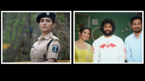 Ruhani Sharma turns a cop for Her Chapter 1, Nani unveils teaser
