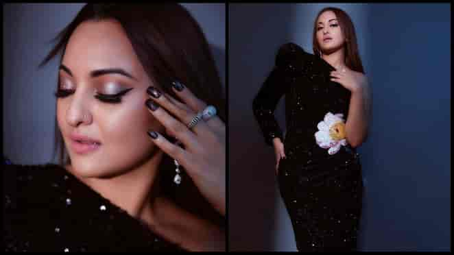 PHOTOS: Sonakshi Sinha in this black outfit will make you feel a ripple of excitementThe Dabangg actor is gearing up for her OTT debut with Dahaad on Amazon Prime Video