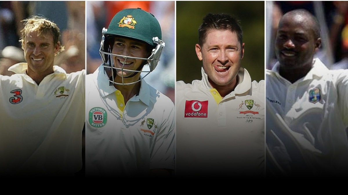Highest test scores in each batting position