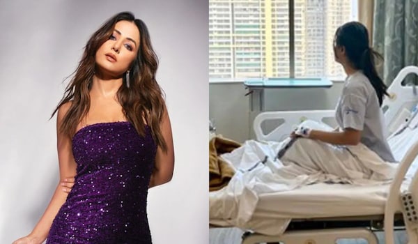 Hina Khan hospitalised with a high fever; says 'Send your love please'