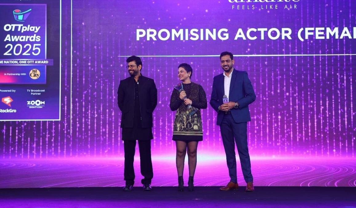 OTTplay Awards 2025: Hina Khan wins Promising Actor (Female) for Grihalaxmi