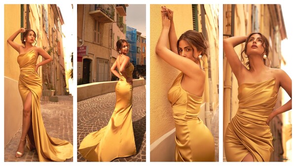 Cannes 2022: Hina Khan sets some 'golden' rules with her mind-blowing styles