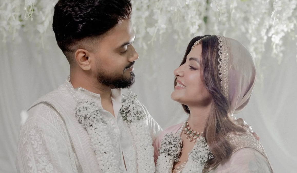 Hina Khan drops dreamy wedding pics as she ties the knot with Rocky Jaiswal: 'We are our home'
