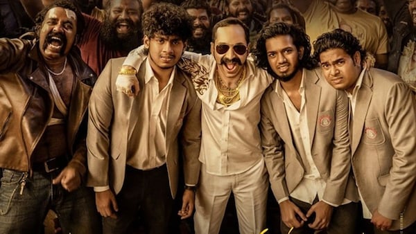 Hipzster, Mithun Jai Shankar, Roshan Shanavas with Fahadh Faasil in Aavesham.