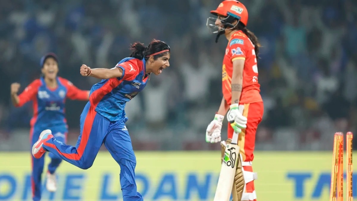 HISTORY: DC’s Nandani Sharma takes a hat-trick, picks up 4 in an over against Gujarat Giants