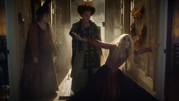 Hocus Pocus 2 trailer: Here's how Bette Midler, Sarah Jessica Parker, Kathy Najimy as the Sanderson sisters become magical