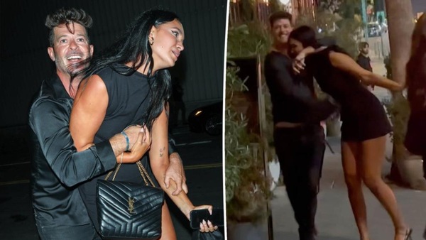 Robin Thicke misbehaves with fiancée April Love Geary while in an inebriated state; video goes viral