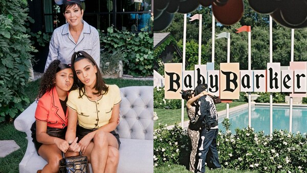 Kim Kardashian shares NEW glimpses of Kourtney Kardashian’s baby shower amid a family feud