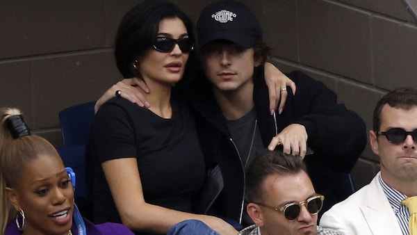 Kylie Jenner and Timothée Chalamet enjoy a PDA-filled date at the US Open